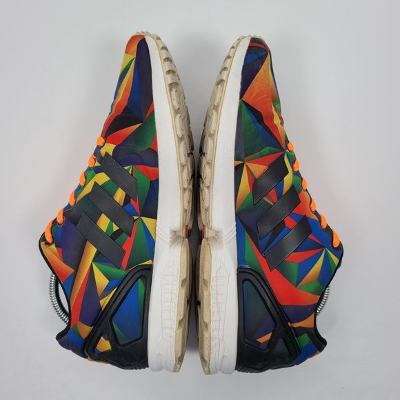 Adidas Original ZX Flux Men's MultiColor Running Athletic Shoes S81651 US SIze 9 - Picture 6 of 8